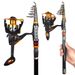 Rod Combo Fishing Gear Combination Short Sea Fishing Rod Set Long Distance Casting Lure Rod Reel Library Bait Box Full Set_desvips.com