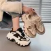 Women Sneakers Sports Clunky Shoes Comfort Heighten Fashion Hot Sale Free Shipping_desvips.com