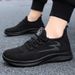 Sports New Summer Polyurethane Running Breathable Men's Lightweight Simple Casual Shoes_desvips.com