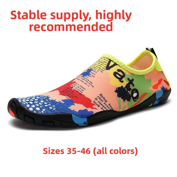 Men's And Women's Five-Finger Barefoot Snorkeling Shoes Breathable Fast-Action Non-Slip Shoes For Swimming Canyoning Beach Outdoor Activities_desvips.com