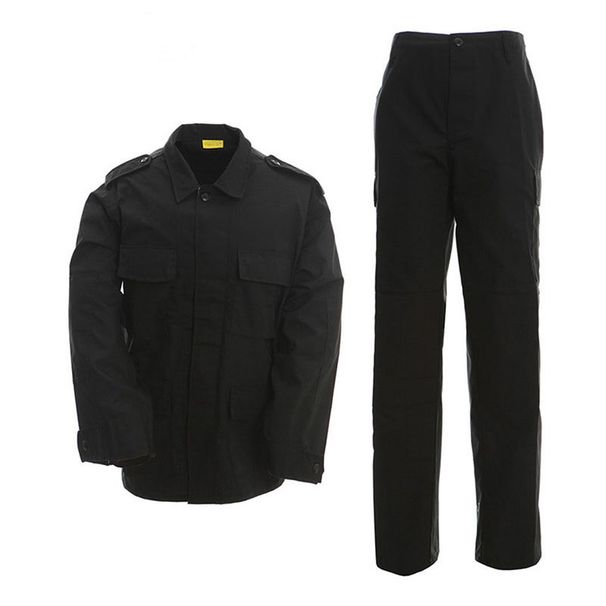 Oulylan Jungle Outdoor Camouflage Tactical Uniform Combat Hunting BDU Training Jacket And Pant Suit_desvips.com