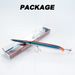 Hunthouse 2PCS Floating Pencil Fishing Lures 225mm/40g Surface Propeller Needle Baits For Seabass Bluefish Tackle_desvips.com