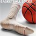 Men's Bullfighting 2.0 Basketball Socks Long Thighs Practical Elite Sports Long Socks Summer American Style Terry Sole Training_desvips.com