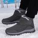 Mom's Large Women, Winter Fleece-Lined Anti-Slip Snow Middle-Aged And Elderly, Warm Northeastern Cotton Boots For Men,_desvips.com