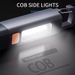 Cross-Border Multifunctional Outdoor LED Camping Strong Light Zoom Rechargeable Portable Hook Atmosphere Flashlight_desvips.com