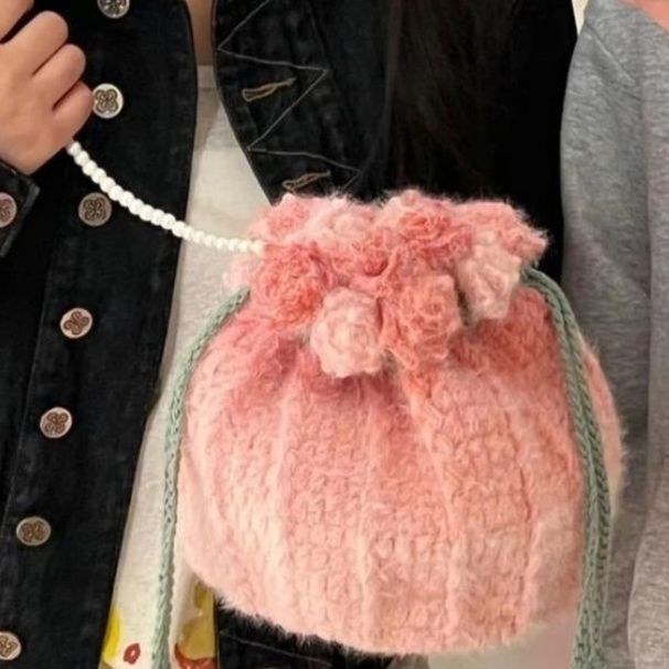 Handmade DIY Ose Finished Poduct, Cossbody Bag As A Gift Fo Gilfiend On Valentine's Day, Qixi Festival, O New_desvips.com