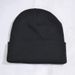 Winter Knitted Solid Color Casual Versatile Wool Unisex Warm Cold Head Wrap Hat Slouchy Spring Autumn_desvips.com