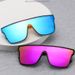 Sunglasses Men And Women Real Film One Piece Sunglasses Outdoor Cycling Fishing Sunglasses QS808 Anti Ultraviolet_desvips.com