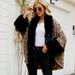 Women's Clothing autumn and winter rex rabbit fur warm thickened cloak shawl coat women_desvips.com