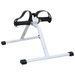 Compact Mini Exercise Bike - Portable Arm & Leg Toner For Home Use - Multi-Level Resistance - Black + Silver_desvips.com