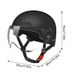 Safety 3C Certified Men's And Women's Adult Electric Bicycle Motorcycle Cycling Half Helmet With Goggles_desvips.com