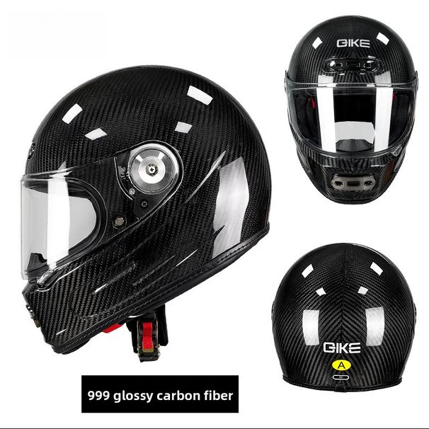 Qike Carbon Fiber Motorcycle All-Season Universal Ultra-Light Riding Safety New National Standard 3C Certification Full_desvips.com