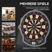 HOMCOM Electronic Dart Board – Automatic Scoring 26 Games & 185 Variations 6 Darts & 30 Tips Supports Up To 8 Players_desvips.com