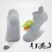 Professional Sports For Men, Fitness, Running, Marathon, Combed Cotton Compression Socks, Low-cut, Breathable, Non-slip_desvips.com