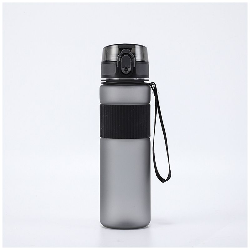 Frosted Feel Sports Plastic For Men And Women Creative Portable Student Bottle With Lid High-Value Water Cup_desvips.com