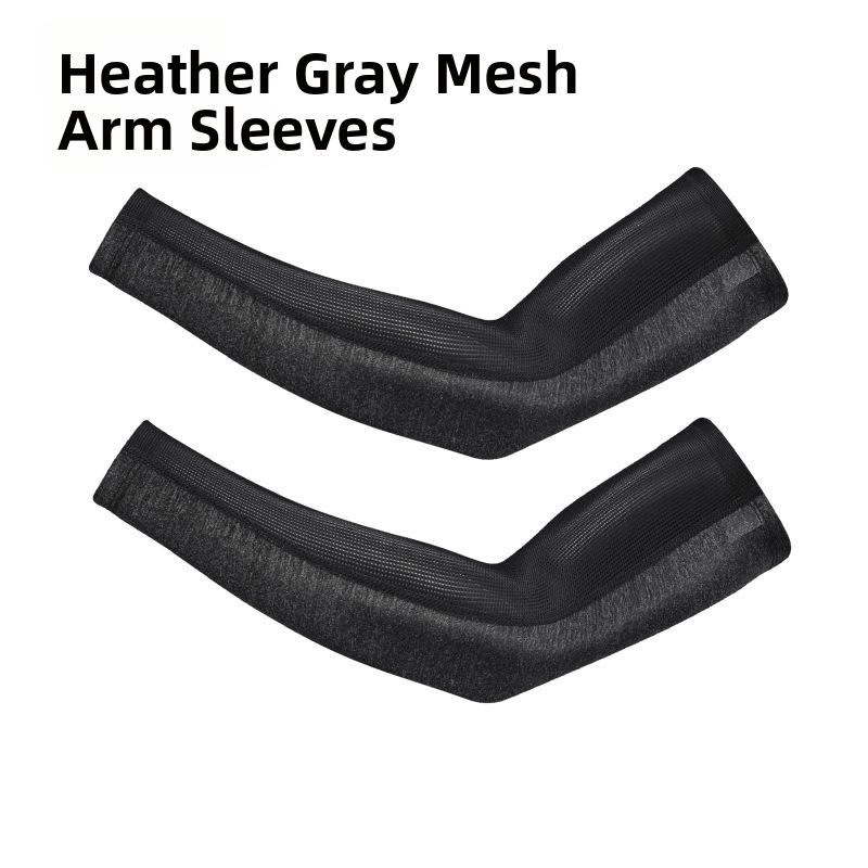Summer Travel UV Protection Sunscreen Arm Sleeves Ice Silk Arm Protectors For Cycling Sports Outdoor Activities_desvips.com