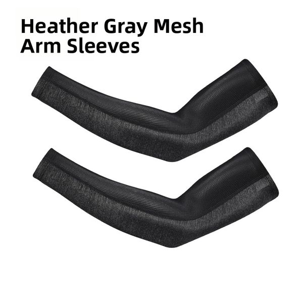 Summer Travel UV Protection Sunscreen Arm Sleeves Ice Silk Arm Protectors For Cycling Sports Outdoor Activities_desvips.com