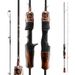 UL Micro Adjustment Horse Mouth Rod Road Sub Rod Solid Wood Grip Plug In Fishing Rod Carbon Solid Soft Slightly Road Sub Rod Fishing Rod_desvips.com