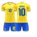 2026 Colombia Home Jersey Set With Numbers 10 (J. Rodriguez), 6 (Rios), And 7 (Dias)_desvips.com