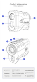 Professional Grade Golf Rangefinder 2000m Telescope Handheld Outdoor Electronic Ruler High Precision Distance Measuring_desvips.com