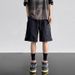 American Style Zipper Cargo For Men, Summer Thin Trendy Brand Casual Workwear Pants, Loose Waterproof Buttoned_desvips.com