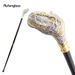 Golden White Dinosaur Gentleman Decorative Stick Parties Cane For Halloween For Cosplay And Parties, For Cosplay & Party_desvips.com
