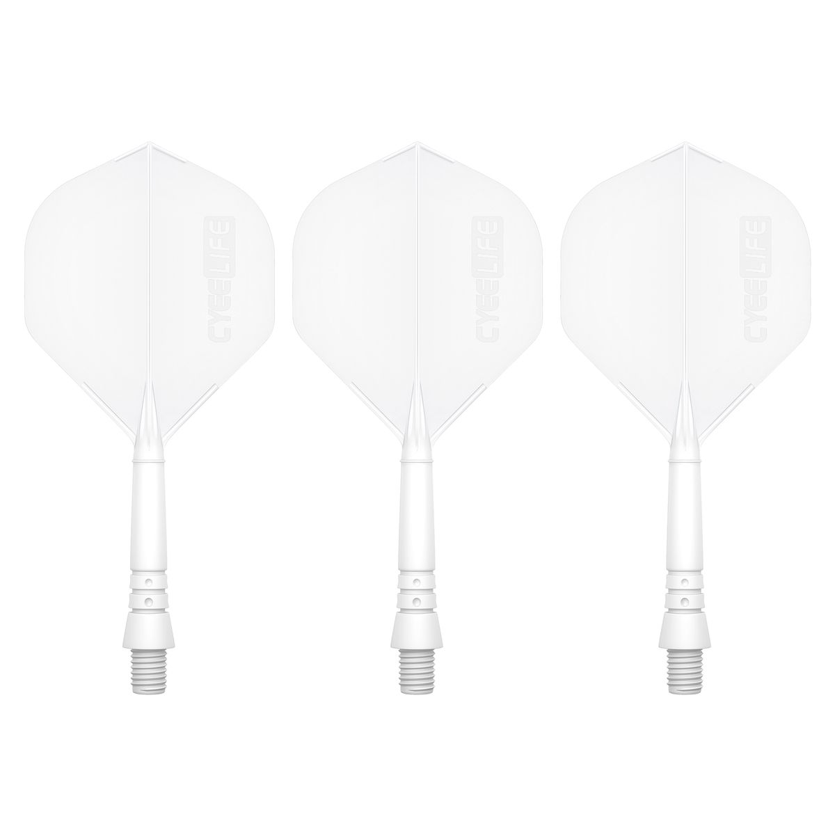 CyeeLife 3PCS Integrated Flights And Shafts 2BA Screw In-one Dart Accessorie Set Durable Anti-Fall_desvips.com