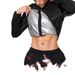 Sports Clothing Sweat Suit Men's Sports Fitness Body Shaping Short Sleeve Running Abdomen Tight Yoga Suit Corset_desvips.com