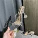 New Summer Sexy Fashion Open Toe Sandals Water Quality Dia Shining Square Headed Banquet Women's High Heels Large Design_desvips.com