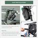 ROCKBROS Saddle bag, bicycle bag, seat bag with bottle holder, waterproof, bike bag_desvips.com