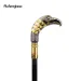 Golden Black Long Head Eagle Luxury Walking Stick Party Fashion Decorative Cospaly Cane Knob Crosier 90cm Performance Stage Cane_desvips.com