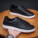 sheepskin high version german training versatile lace up men's and women's casual comfortable flat bottom white forrest_desvips.com