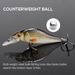 TREHOOK 3pcs 5cm 4g Mini Minnow Wobblers For Pike Fishing Lure Hard Swimbait Mini Crankbaits Tackle_desvips.com
