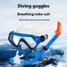 Full Dry Children's Snorkel Waterproof Special Gear Professional Diving Mask Underwater Set_desvips.com