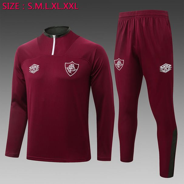 B25157 # 2526 Half Lafrominhoense Maroon | Adult Set Football Sports Pre Match Clothes Football Set_desvips.com