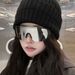European American Outdoor Sports Cycling And Mountaineering Sunglasses, One-piece Large-frame Protective Windproof_desvips.com