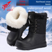 Minus 40 Degree Snow Boots For Men And Women, Extra Thick, Northeast Cold-Proof, Warm Wool Boots, Waterproof, Non-Slip,_desvips.com