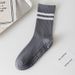 Non-Slip Yoga Socks With Toe Separators - Breathable Mid-Calf Pilates Socks For Women & Men - Anti-Slip Grip Workout Socks For Barre, Dance_desvips.com