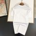 Spring Trendy Brand Round Neck Embroidered Loose Short T-Shirt Pure Cotton Summer New Half Sleeve Top Internet Celebrity_desvips.com