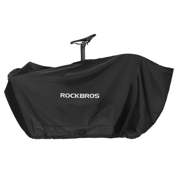 ROCKBROS Waterproof Bike Cover Bike Garage Bike Protective Cover For 27.5’’/700C Bike_desvips.com