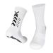 Men's Football Socks With Anti-Slip Rubber Dots - Mid-Calf Compression & Cushioned Terry For Training/Running_desvips.com