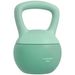 Kettlebell 8 Kg, Avec Poignée Antidérapante, Pour Fitness Musculation Cardio, 19 X 19 X 28 Cm, Vert_desvips.com