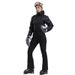 001 Winter New Set Down Padded, Thickened, Warm, Windproof, Waterproof, Double Board, Extreme Cold Ski Suit For Women,_desvips.com