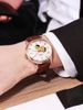 LONGLUX Automatic Elegant Style Wholesale Mechanical Wristwatches Skeleton Rome Waterproof Mens Watch Men Gift_desvips.com