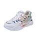 NIOHE Height Increasing Chunky Women Platform Shoes New Fashion Breathable Mesh Sport Women's Sneaker Casual Sneakers_desvips.com