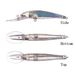 Chan’sHuang 20PCS Unpaintd Blanks Bait 12cm/10.2g Floating Rattl Lasr Foil Minnow DIY Handmad Artificial Fishing_desvips.com