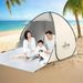 Instant Pop Up Beach Tent - Waterproof & UV Protection Sun Shelter For Camping Picnics And Outdoor Activities_desvips.com