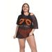 New Three-piece Swimsuit Women's Plus Size High-waisted Bikini Swimsuit Smock Set_desvips.com