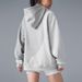 Women's Color Block Hoodie & Jogger Set - Soft Cotton Blend Casual Tracksuit For Running, Gym & Outdoor Activities_desvips.com