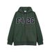 2025 Hot F426 Hooded Couple Unisex Versatile Printed Top National Trend Brand Zipper Sweatshirt_desvips.com
